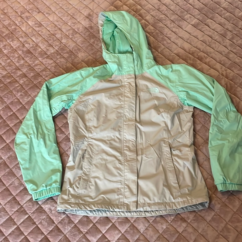 The North Face rain jacket